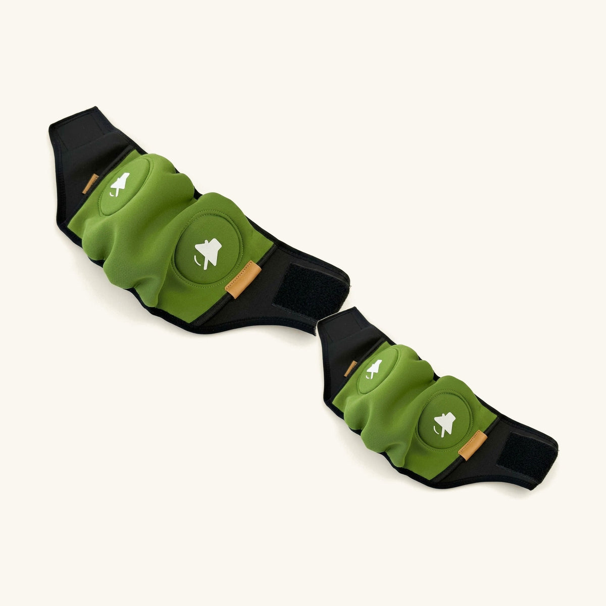 Pack Dúo SORA: dos protectores auditivos verde oliva en dos tallas